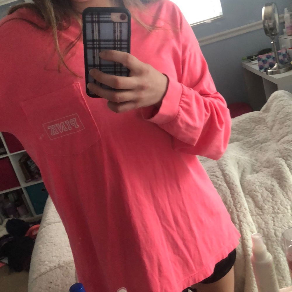 PINK long sleeved shirt